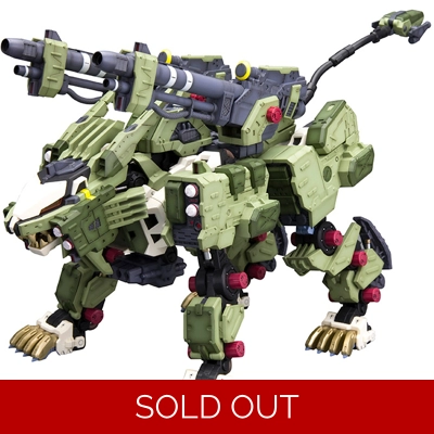 Liger Zero Panzer RZ-041 Marking Plus Ver: Zoids HMM 1:72 Scale Model Kit